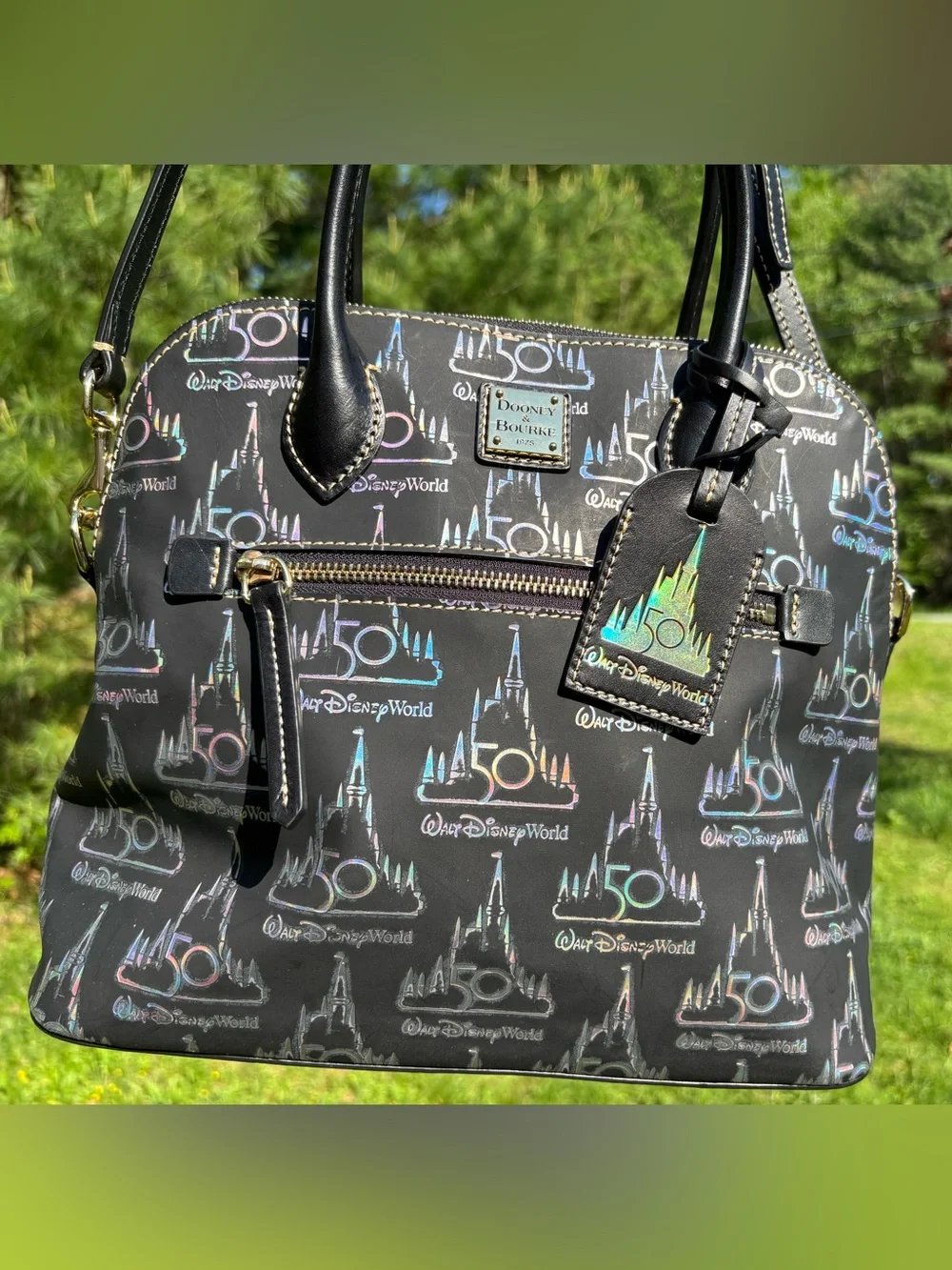 Dooney & Bourke Walt Disney World 50th Anniversary Satchel Limited Edition - Picture 1 of 17